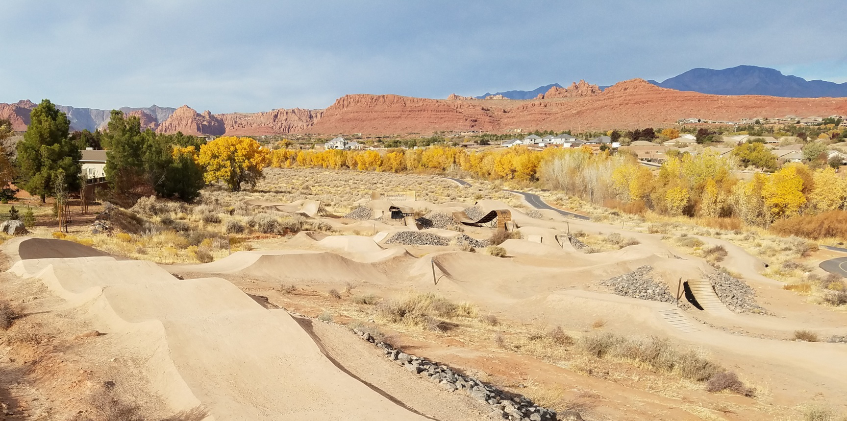 Bike Park assessment with gis and aerial mapping