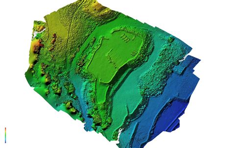 3D terrain model for trail design analysis